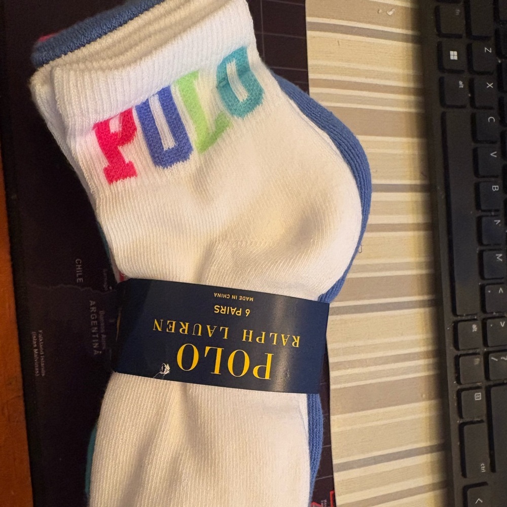 Ralph Lauren Aqua Socks